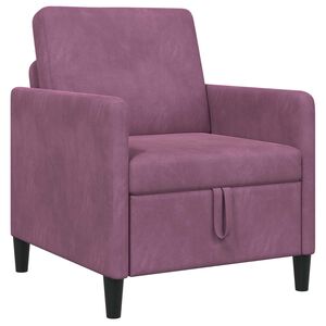 vidaXL Sofa z miejscem do przechowywania Fioletowy 72 x 78 x 87 cm