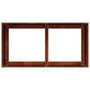 vidaXL Doniczka Rusty 80x40x40 cm Stal nierdzewna