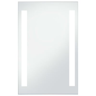 vidaXL Ścienne lustro łazienkowe z LED, 60 x 100 cm