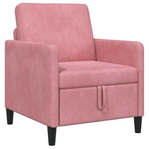 vidaXL Sofa z miejscem do przechowywania r&oacute;żowy 72 x 78 x 87 cm
