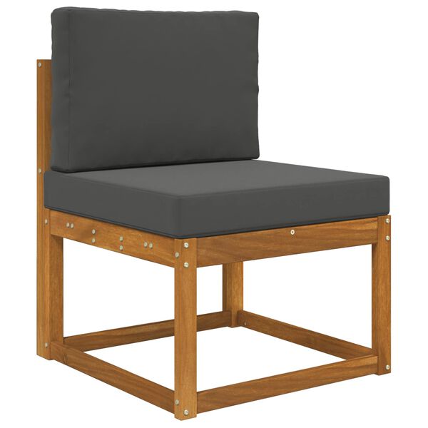 vidaXL Poduszka do sofy na zewnątrz 2 pcs Antracyt Poliester