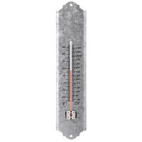 Esschert Design Termometr naścienny, cynk, 30 cm, OZ10