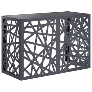 vidaXL Pokrywa do klimatyzatora antracytowy 90 x 40 x 60 cm Stal