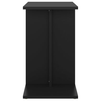 vidaXL Stolik boczny, czarny, 50x30x50 cm, materiał drewnopochodny