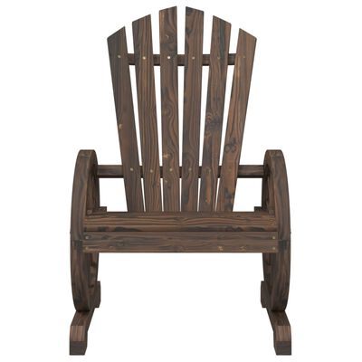 vidaXL Krzesło ogrodowe Adirondack, lite drewno jodłowe