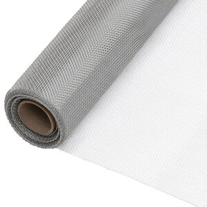 vidaXL Siatki 80 x 500 cm Mesh Stal nierdzewna 201 srebrny