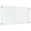 vidaXL Panel kuchenny przezroczysty 80 x 40 cm szkło hartowane