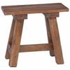 vidaXL ławka Naturalny 50,5 x 25 x 47,5 cm Lite drewno mahoniowe