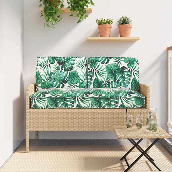 vidaXL Zestaw poduszek Liść 3 pcs Wz&oacute;r liścia Materiał Oxford