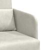 vidaXL Sofa Bed Kremowy 65 x 80 x 83 cm Aksamit
