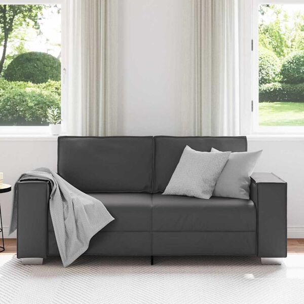 vidaXL Sofa Szary 180 x 78 x 84 cm tkanina