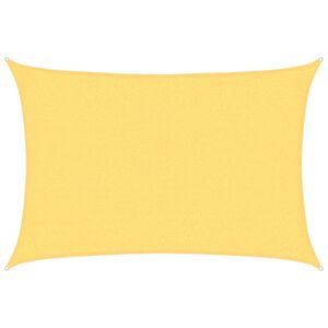 vidaXL Żagiel przeciwsłoneczny, 160 g/m&sup2;, beżowy, 2,5x3,5 m, HDPE