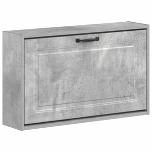 vidaXL Wisząca szafka na buty UTRECHT 71 x 17 x 43 cm Betonowy szary