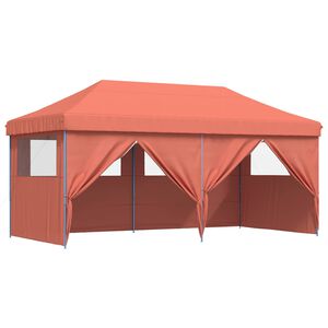 vidaXL Namiot Imprezowy terakota 292 x 580 x 315 cm Materiał Oxford