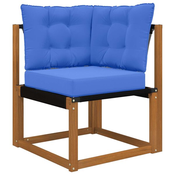 vidaXL Poduszka do sofy na zewnątrz 3 pcs Turkusowy Poliester