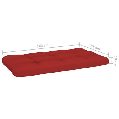 vidaXL 4-cz. zestaw wypoczynkowy z palet, z poduszkami, biały, sosna