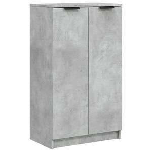 vidaXL Szafka na buty, szarość betonu, 59x35x100,5 cm
