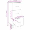 vidaXL Bufet Stare drewno 34,5 x 34 x 90 cm Materiał drewnopochodny