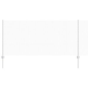 vidaXL Ogrodzenie z słupkiem Srebrny 1 x 25 m Stal