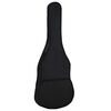 vidaXL Pokrowiec na gitarę klasyczną 3/4 (36"), czarny, 94x35cm, tkanina