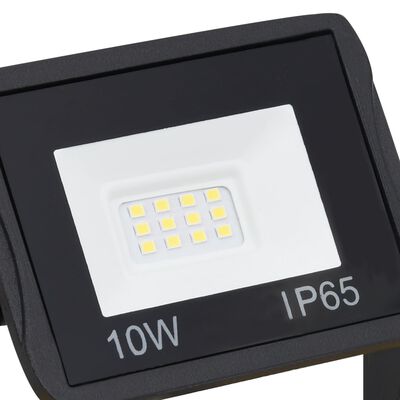 vidaXL Reflektor LED z uchwytem, 2x10 W, ciepłe białe światło