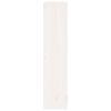 vidaXL Osłona grzejnika, biała, 79,5x19x84 cm, lite drewno sosnowe