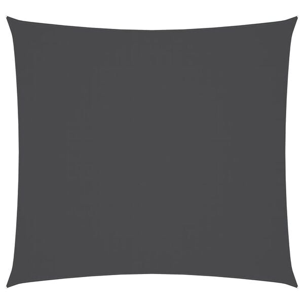 vidaXL Żagiel ogrodowy, tkanina Oxford, kwadratowy, 4x4 m, antracyt
