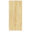 vidaXL Szafka boczna, 70x33x76 cm, lite drewno sosnowe
