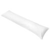 vidaXL Poduszka pod całe ciało do spania na boku, 40x145 cm, biała