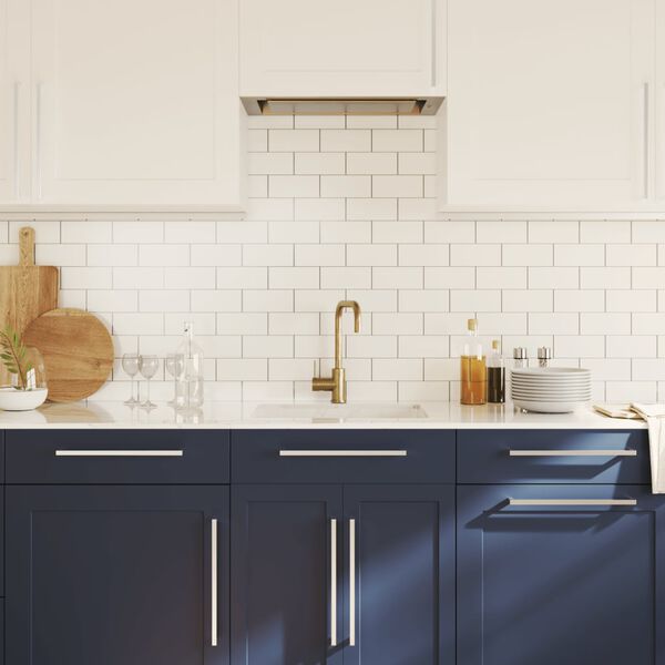 vidaXL Uchwyty do szafek, 20 szt., srebrne, 320 mm, stal nierdzewna