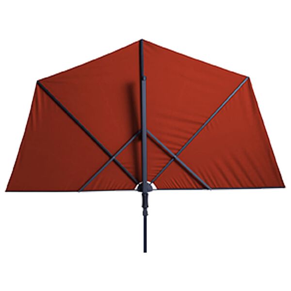 Madison Parasol balkonowy Sun Wave, 270 x 150 cm, ceglany