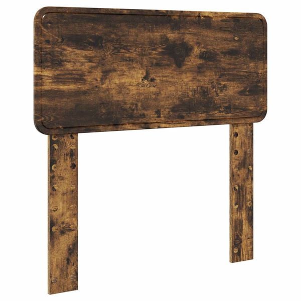 vidaXL Zagł&oacute;wek Dąb wędzony 75 cm Materiał drewnopochodny