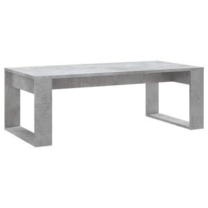vidaXL Stolik kawowy, szarość betonu, 102x50x35 cm