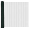 vidaXL Ogrodzenie heksagonalne 1 x 10 m PVC zielony