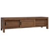 vidaXL Szafka pod telewizor 110 x 30 x 30 cm Lite drewno teakowe