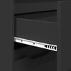 vidaXL Szafka Łazienkowa z szufladą Czarny 72,5 x 36,5 x 100 cm