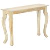 vidaXL Stolik konsolowy 110x35x77 cm, lite drewno mango