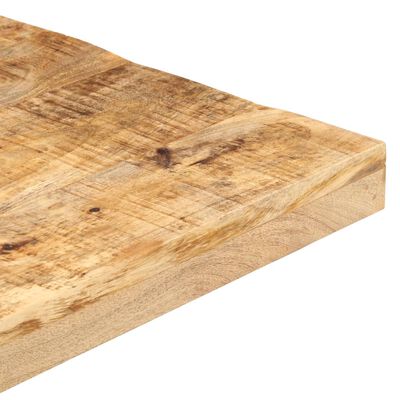 vidaXL Stolik bistro, kwadratowy, 70x70x75 cm, surowe drewno mango