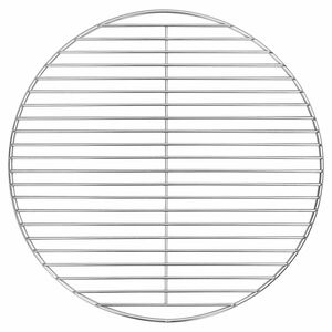 vidaXL Ruszt do grilla Srebrny 43 x 43 cm Stal nierdzewna