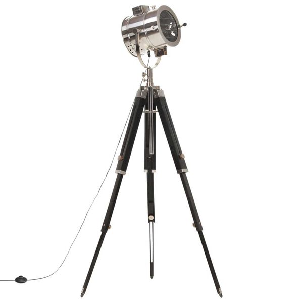 vidaXL Lampa podłogowa na trójnogu, lite drewno mango, 165 cm