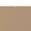 vidaXL Markiza pionowa, kolor taupe, 60x1200 cm, tkanina Oxford