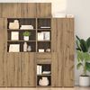 vidaXL Highboard z szufladą Dąb rzemieślniczy 40 x 42,5 x 185 cm