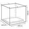 Bo-Camp Moskitiera prostokątna dla 2 osób