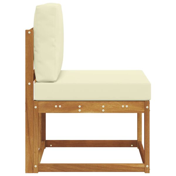 vidaXL Środkowa sofa ogrodowa Lite Drewno Akacji