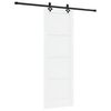 vidaXL Drzwi przesuwne 73,5 x 211 cm Drewno inżynieryjne