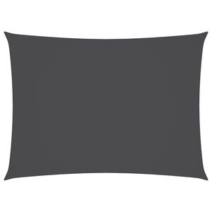 vidaXL Prostokątny żagiel ogrodowy, tkanina Oxford, 2,5x4 m, antracyt