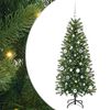 vidaXL Sztuczna choinka Zielony 150 cm PE i PVC
