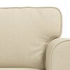vidaXL Sofa 2 pcs Kremowy