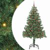 vidaXL Choinka Zielony 210 cm PVC
