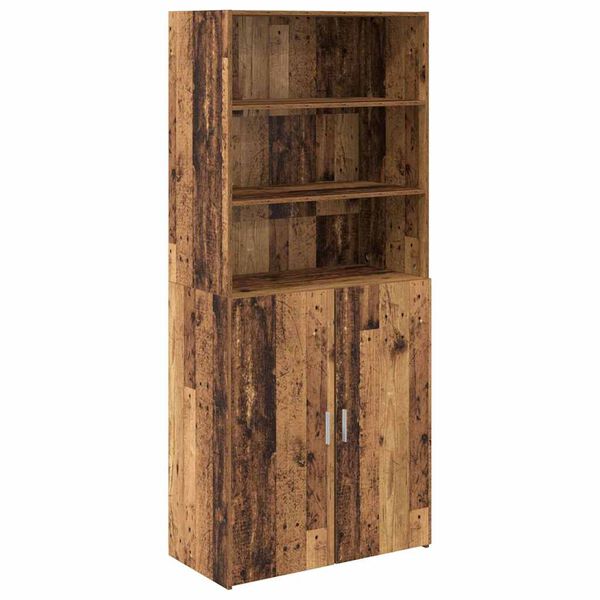 vidaXL Highboard Stare drewno 80 x 42,5 x 185 cm